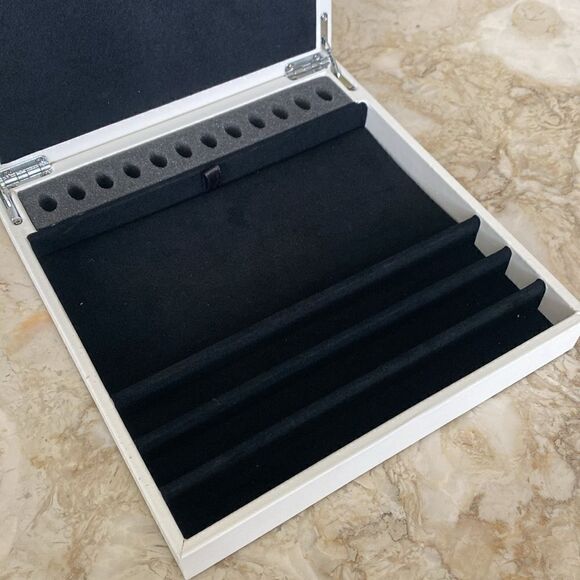 Pandora 12 Days of Christmas Jewellery Box Leatherette Large Retired - Picture 3 of 13